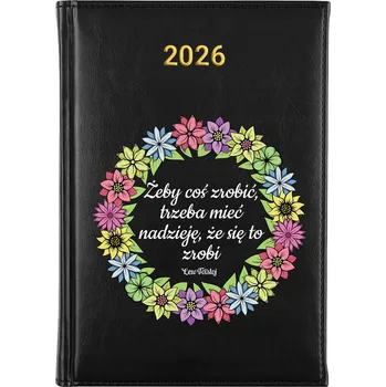 Kalendář Knižkový kalendář 2026 A5 černý