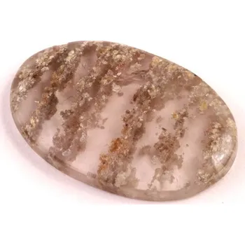 Přírodní kámen Kabošon Moss Quartz č.5607 (37x24x5mm)