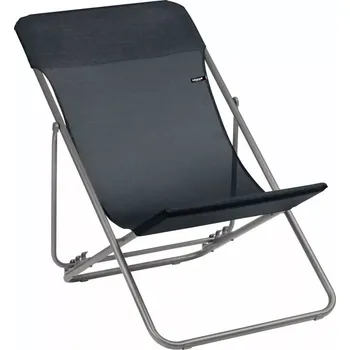 Zahradní lehátko Profi polohovací lehátko HELIO XL šedá Fonte