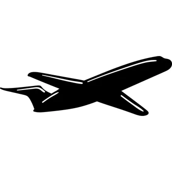 Samolepicí dekorace na vozidlo Samolepka na auto - letadlo 18u