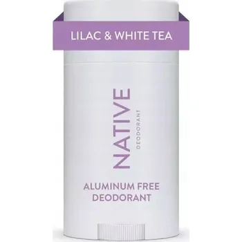 Native Lilac & White Tea 75 g - Tuhý deodorant pro ženy.