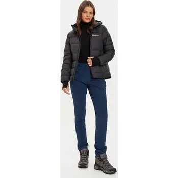 Jack Wolfskin Vatovaná bunda Ather Down A60330 Černá Regular Fit S