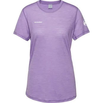 Mammut Mammut Tree Wool FL T-Shirt Women Barva - Velikost: Fialová - M