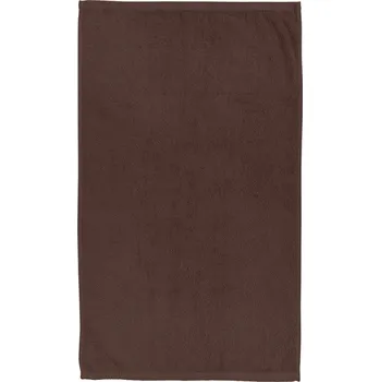 Hnědá rychleschnoucí/froté bavlněná osuška 70x120 cm Quick Dry – Catherine Lansfield ID_1801275
