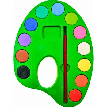 Vodová barva SET 12 Barev - Vodovky 21860-15.02