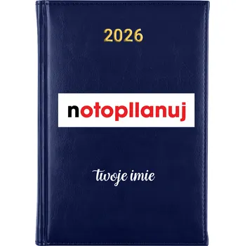 Kalendář Knižní kalendář 2026 A5 modrý