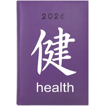 Kalendář Knihový kalendář 2026 A5 fialový