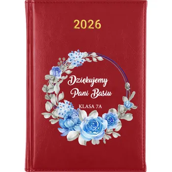 Kalendář Knižkový kalendář 2026 A5 FunnyCase modrý