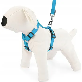 Postroj pro psa POSTROJ PRO PSA NASTAVITELNÝ SILNÝ BEZ TLAKU POHODLNÝ KVALITNÍ XS MODRÝ