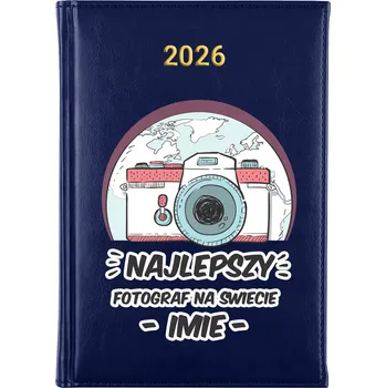 Kalendář Knižní kalendář 2026 A5 modrý