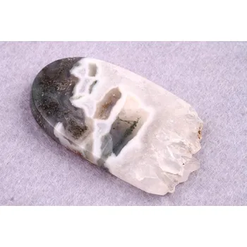 Sběratelství Kabošon Moss Druzy Quartz č.5632 (46x26x6mm)