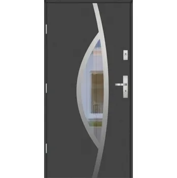 Vchodové dveře KMT Vchodové dveře KMT 54 PLUS Silver 11s6