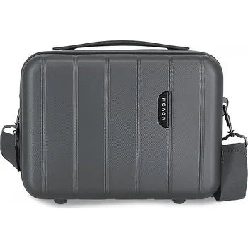 Kosmetická taška JOUMMA BAGS MOVEM Wood Antracite, Cestovní kosmetický příruční kufřík, 21x29x15cm, 9L, 5313962