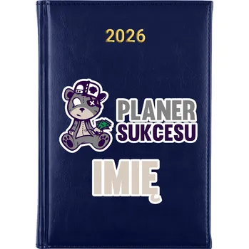 Kalendář Knižní kalendář 2026 A5 modrý