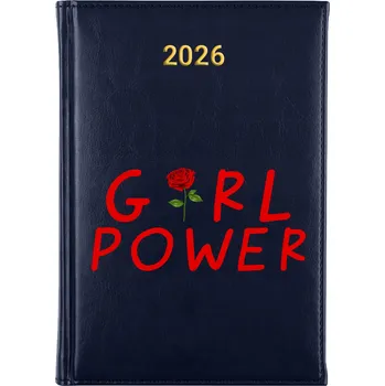 Kalendář Knižkový kalendář 2026 A5 FunnyCase modrý