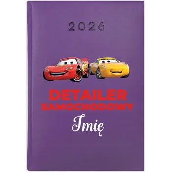 Kalendář Knižní kalendář 2026 A5 FunnyCase fialový