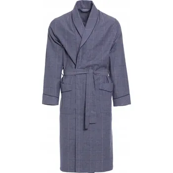 Pánský župan Bavlněný pánský župan - tenký - elegantní - RE-506 Šedý 1107 - M