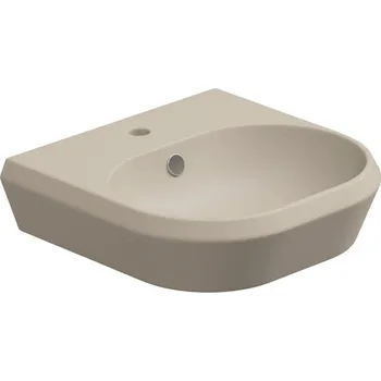 Umyvadlo Cruise, keramické, sabbia matné, 50x48 cm, CRLAVBW50034
