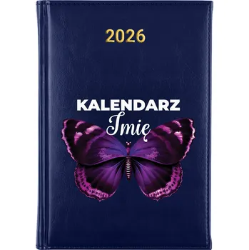 Kalendář Knižní kalendář 2026 A5 modrý