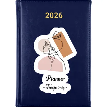 Kalendář Knižní kalendář 2026 A5 modrý