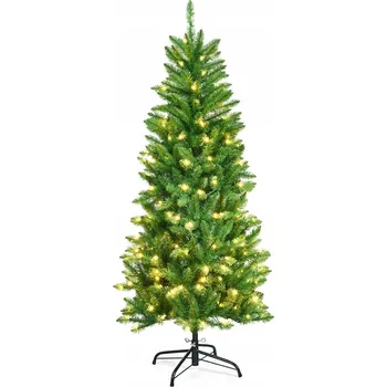 Vánoční stromek Umělý vánoční stromeček Costway 121 - 150 cm