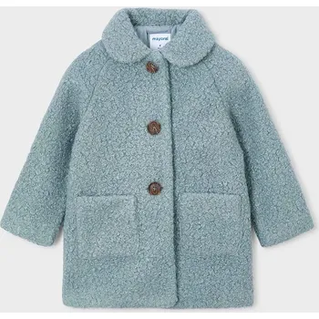 Dětská móda Dětský kabát Mayoral 4439.6H.Mini.9BYA tyrkysová 67X, vel. 104