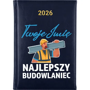 Kalendář Knižkový kalendář 2026 A5 FunnyCase modrý