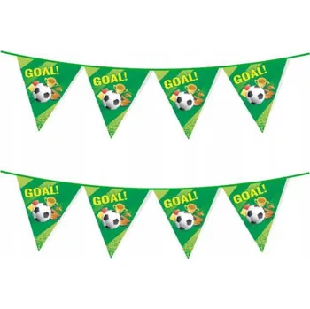 BANNER vlajky girlanda FOTBAL MÍČ GÓL narozeniny fotbalová dekorace Xo