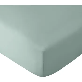 Prostěradlo Zelené napínací prostěradlo 90x190 cm So Soft Non-Iron – Catherine Lansfield ID_1800311