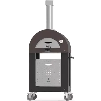 Pec na pizzu Alfa Forni - podstava pro 1 PIZZA, barva čená