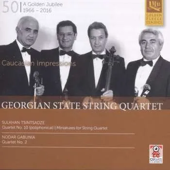 Zahraniční hudba CD String Quartet Of Georgia: Caucasian Impressions 2016