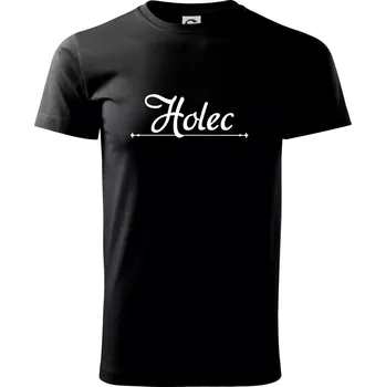 Pánské tričko Staročeština - Holec - holobrádek nebo plešoun - Triko extra velké (5-8XL) - 7XL ( Černá )