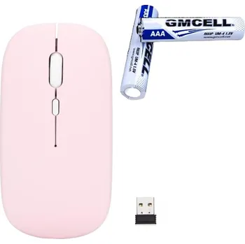 Myš Bezdrátová myš Smart-Tel WM-BT-RADIO-PINK-COL-01 optický senzor