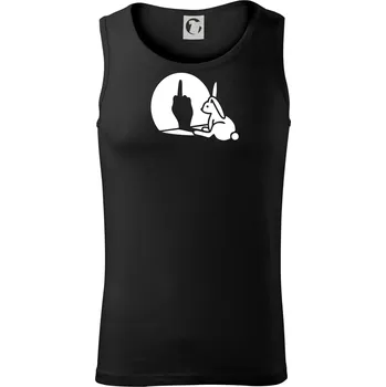 Pánské termoprádlo Zajíc stín fuck - Tílko pánské Core - M ( Černá )