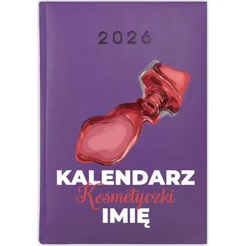 Kalendář Knihový kalendář 2026 A5 fialový