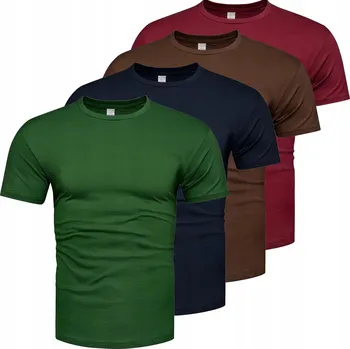 PÁNSKÉ TRIČKO PREMIUM TRIČKO SADA 4 KUSŮ M