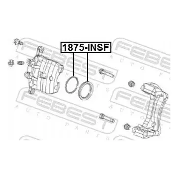 Brzdový třmen Febest 1875-INSF Opravná sada, brzdový třmen