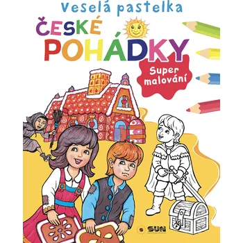 omalovánky Veselá pastelka České pohádky - Supermalování