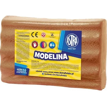 ASTRA Modelovací hmota do trouby MODELINA 1kg Hnědá, 304111002