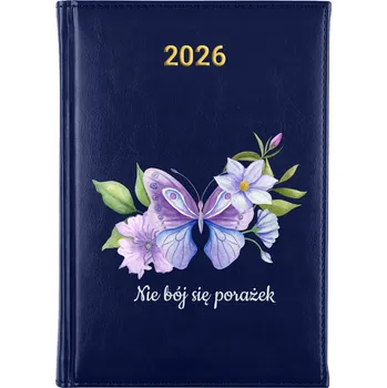 Kalendář Knižní kalendář 2026 A5 modrý