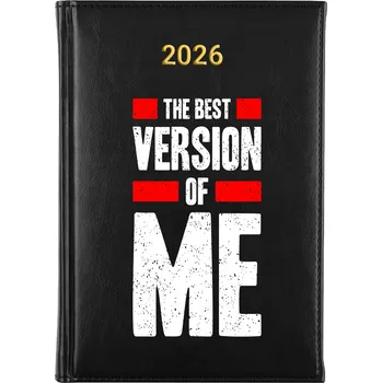 Kalendář Knižní kalendář 2026 A5 FunnyCase černý