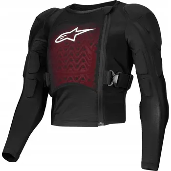Moto bunda Dětská košile s chrániči Alpinestars Bionic Plasma LT černá vel. S