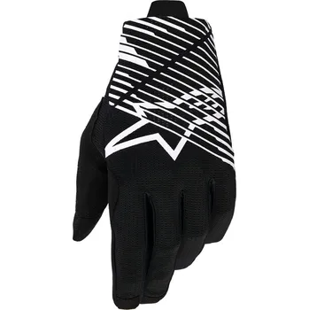 Moto rukavice Motokrosové rukavice Alpinestars Radar Pro černo-bílé XL