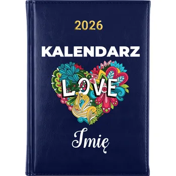 Kalendář Knižní kalendář 2026 A5 modrý