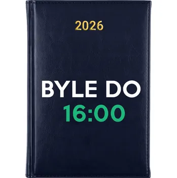 Kalendář Knižkový kalendář 2026 A5 FunnyCase modrý