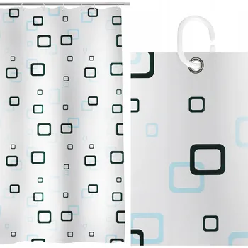 Prostěradlo Textilní sprchový Závěs Sepio 200 x 180 cm