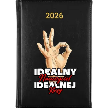 Kalendář Knižní kalendář 2026 A5 FunnyCase černý