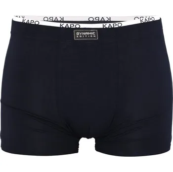 Pánské spodní prádlo Perun Kapo bambusové boxerky 4XL tmavě modrá