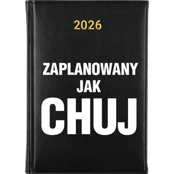 Kalendář Knižní kalendář 2026 A5 FunnyCase černý
