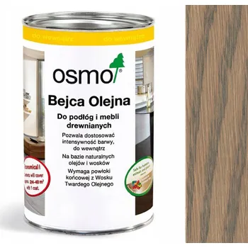 Olej na dřevo Lazura s olejem OSMO 0,13 l šedá